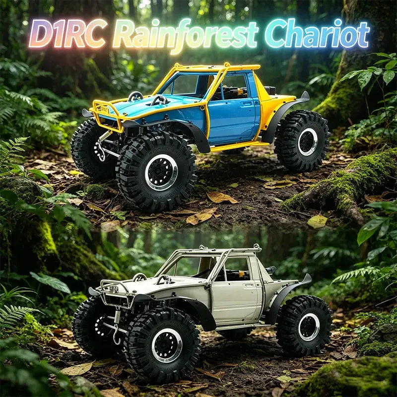 D1RC Rainforest Chariot RCRFC 1/10 4WD Brushless RTR RC rock crawler - Random Recon