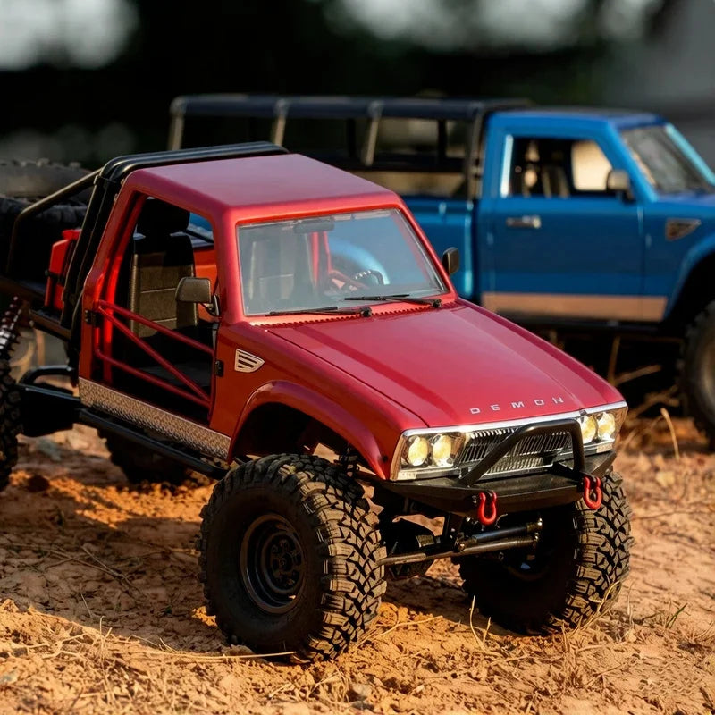 Hot 1/10 CROSSRC Remote Control Rock Crawler SG4/SP4 Half Truck 4WD Electric RC Off Road Competitive Racing Vehicle Model Gifts