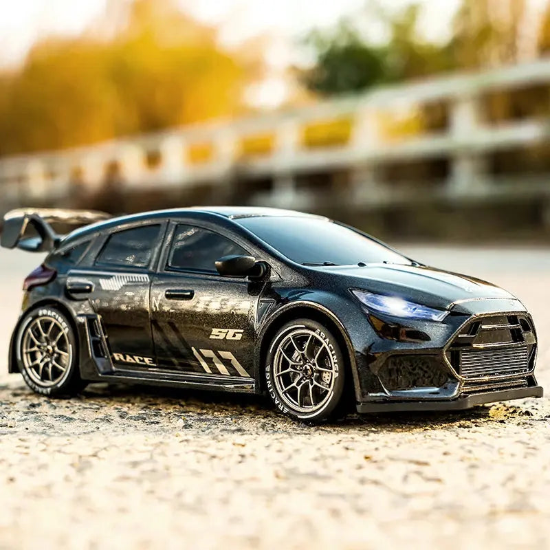 1/24 4WD RC Drift Car - 2.4G, LED Lights, Replaceable Tires, RTR Random Recon