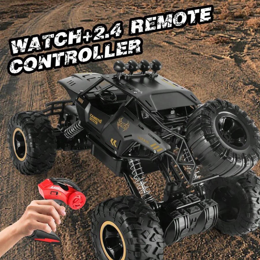 1:12 / 1:16 4WD Remote Control Car With Led Lights 2.4G Radio RC Cars Off-Road Control Trucks Toys Gifts for  Boy Girl Children