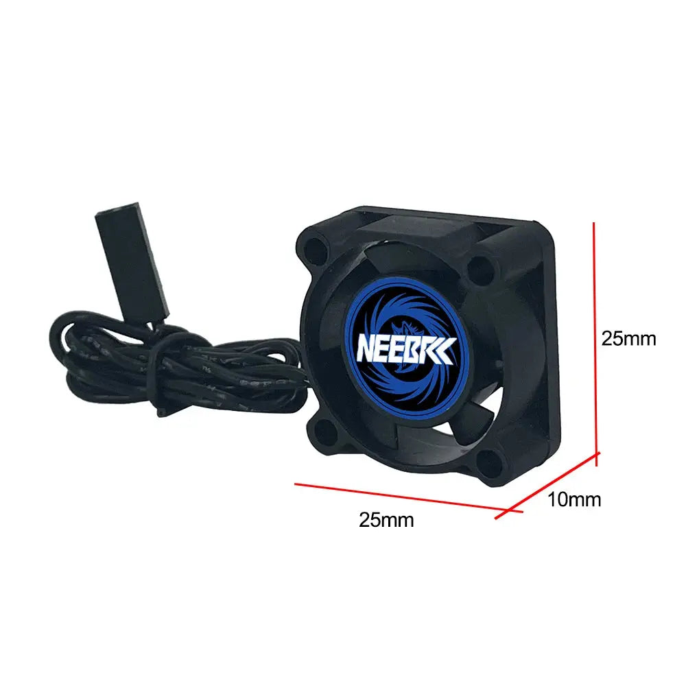 RC Cooling Fans 25/30/35/40/45/50mm 5V-12V DC Heatsink 10000-30000RPM High RPM JST Plug for 3650 540 550 Brushless Motor ESC Random Recon