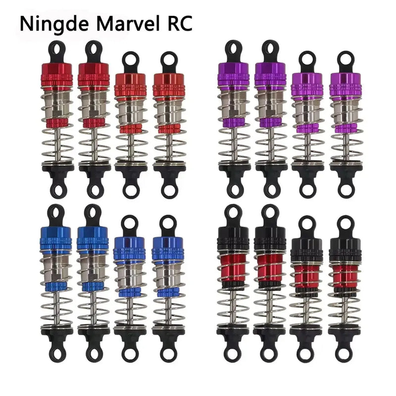Metal Shock Absorber 74/80mm Oil Immersed for MJX Hyper Go 14210 H14BM 16208 16209 16210 H16BM RC Monster Truck Upgrade Parts Random Recon