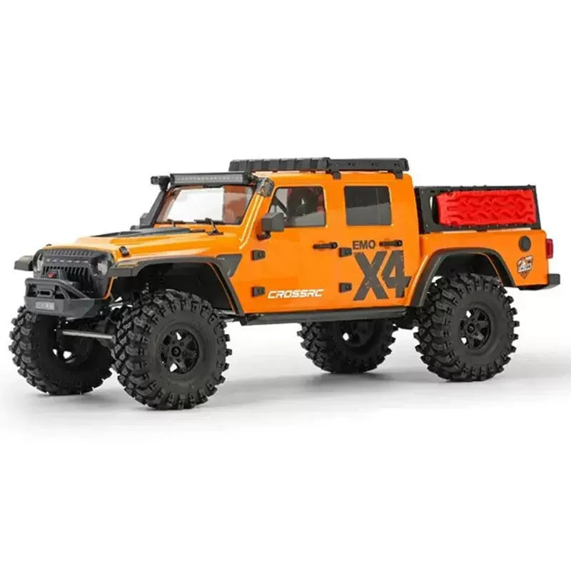 CROSSRC EMO X4 1/8 Scale RTR RC Crawler 4WD Off Road With Front Rear Diff Lock Transmission Gearbox Light Kit Cross Country Kit