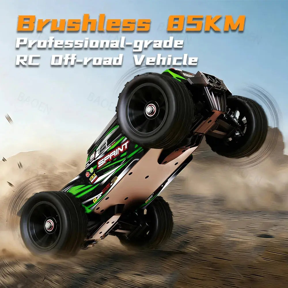 Wltoys 1:16 85KM/H or 50KM/H 4WD RC Car with LED Remote Control Cars High Speed Drift Monster 4x4 Truck for Kids Toys Kids Gift Random Recon - Random Recon