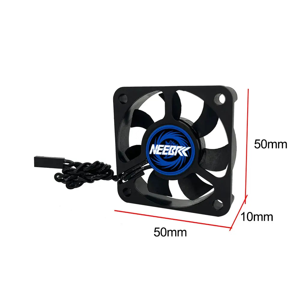RC Cooling Fans 25/30/35/40/45/50mm 5V-12V DC Heatsink 10000-30000RPM High RPM JST Plug for 3650 540 550 Brushless Motor ESC Random Recon