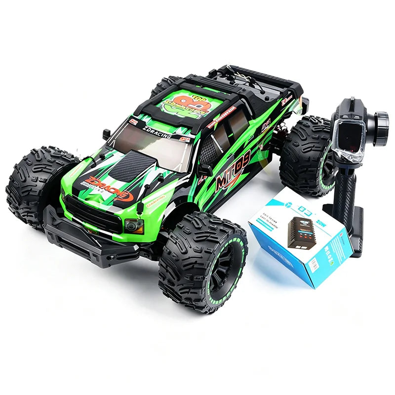 ZD Racing 1:9 SCALE MT09 4WD Brushless Super Monster Truck 3S/4S 80KM+ RC High-Speed Off-Road Vehicle With Battery RTR Version