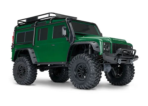 Traxxas Remote Control Off Road Crawler Trx 4 Electric 4wd Land Rover Defender 82256-4 Rock Crawling For Hobby Enthusiasts Gifts