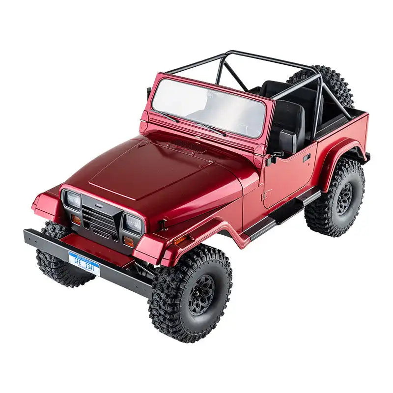 FMS ROCHOBBY 1:10 Mashigan RC Rock Crawler RS Red 4WD Remote Control Off-Road Vehicle Simulation Model Climbing Car RS