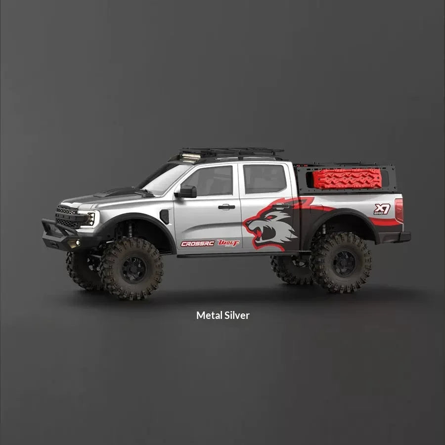 EMO X7 Big Wild Wolf XL4 Big Wild Bear 1/8 RC Car Simulation Dual speed Remote Control Electric Climbing Off road Vehicle Model