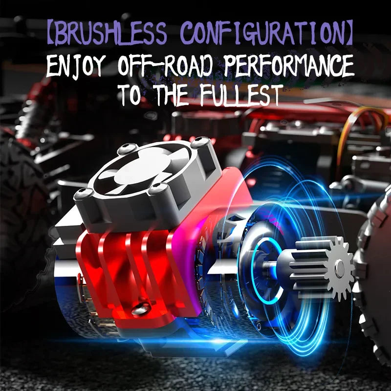 C8826 RC Cars 1:10 Scale Large Size 4WD All-Terrain Remote-Control Drift Racing Car Electric Off-Road Vehicle Professional Toys