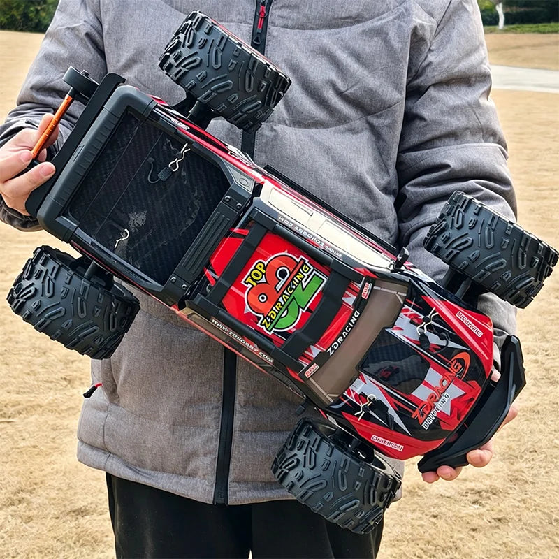 ZD Racing 1:9 SCALE MT09 4WD Brushless Super Monster Truck 3S/4S 80KM+ RC High-Speed Off-Road Vehicle With Battery RTR Version