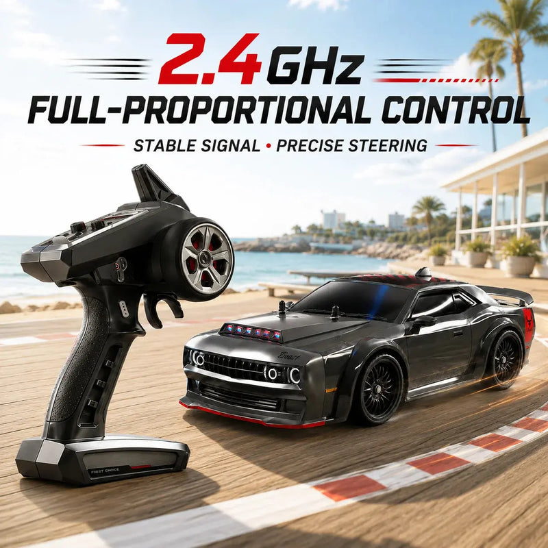 ZNLYRION RC Toy SG216MAX 4WD RC Drift Car 1:16 Scale  2.4G Remote Control Brushless Racing Car With LED Lights for Adults Random Recon