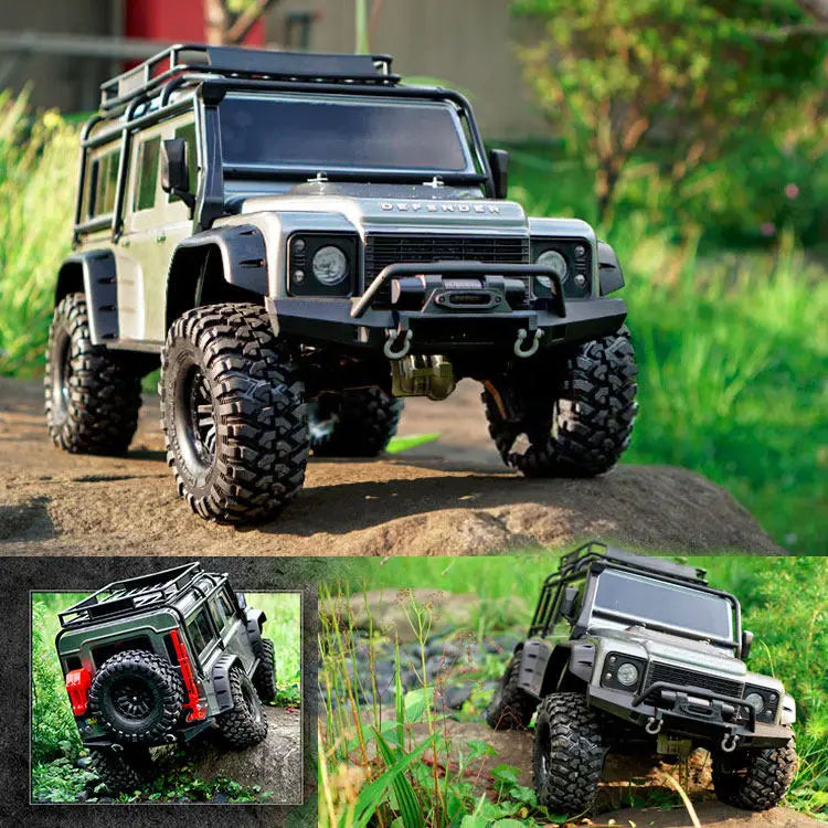 Traxxas Remote Control Off Road Crawler Trx 4 Electric 4wd Land Rover Defender 82256-4 Rock Crawling For Hobby Enthusiasts Gifts