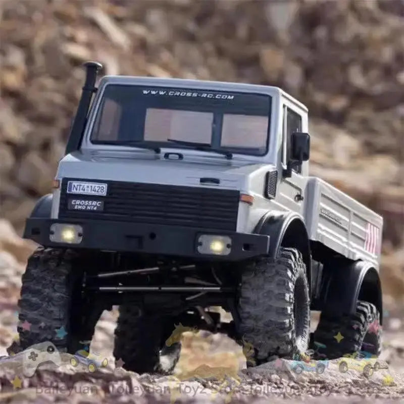 Crossrc Rc Crawler Emo Nt4 1/10 Scale Unimog 4Wd Electric Remote Control Off Road Model Truck Rock Climbing Hobby Vehicle