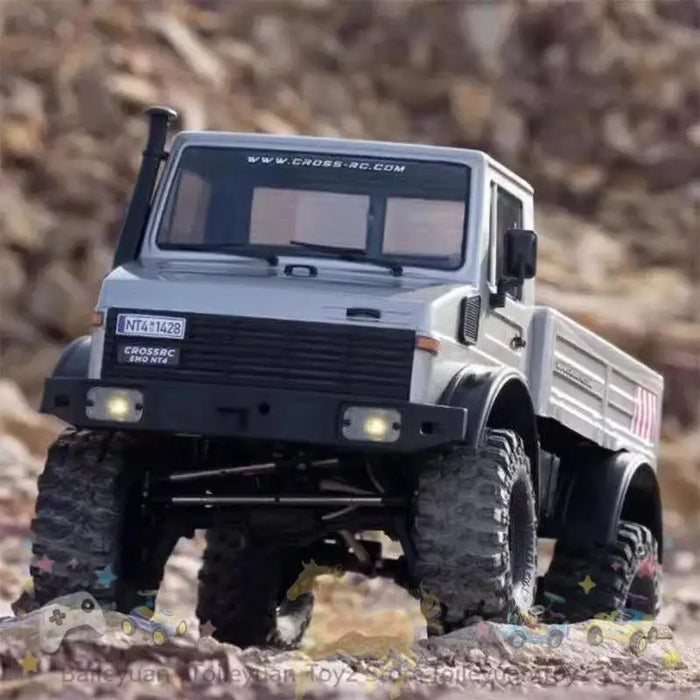 Crossrc Rc Crawler Emo Nt4 1/10 Scale Unimog 4Wd Electric Remote Control Off Road Model Truck Rock Climbing Hobby Vehicle